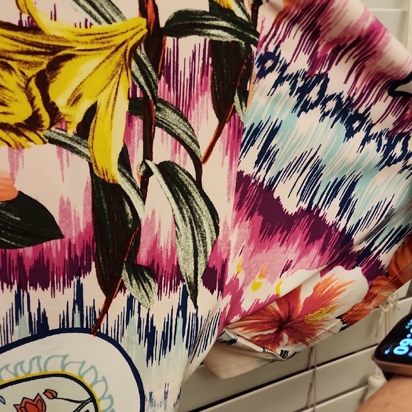 Chico Chic Floral Tie-Front Kimono 2P (LP) - Picture 4 of 9